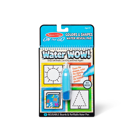 Melissa & Doug Water Wow! - Colors & Shapes Water Reveal Pad