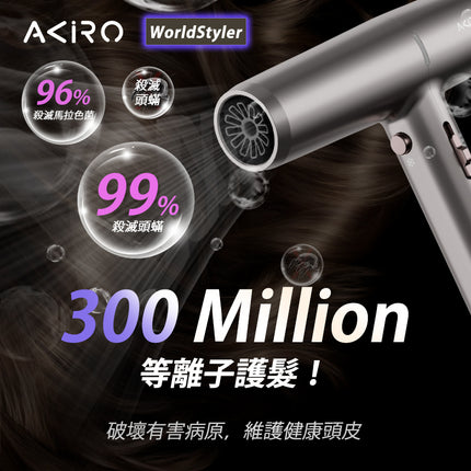 Akiro WorldStyler 全球電壓高速護髮風筒