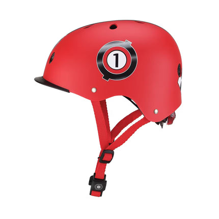 GLOBBER HELMETS ELITE LIGHTS (Racing Red) - BUYFRIENDLY