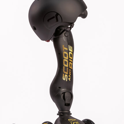 Scoot and Ride Highwaykick1 2合1平衡滑步車 黑金限量版