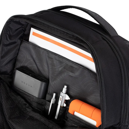 Incase Twill & Leather Backpack - Black #INBP100622-BLK