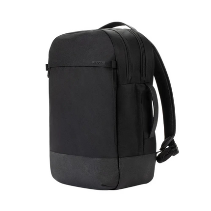 Incase Twill & Leather Backpack - Black #INBP100622-BLK