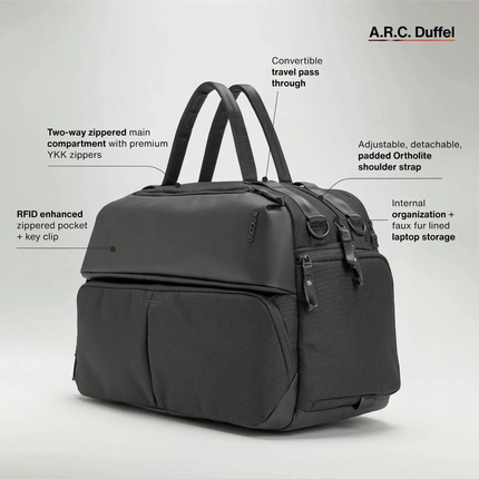 Incase A.R.C. Duffel - Black (INCO100686-BLK)