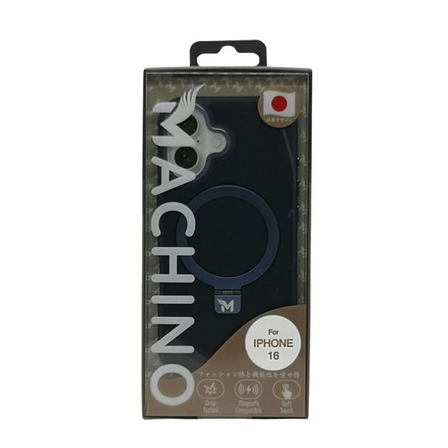 Machino IP07 Iphone 16 電話殼 藍色