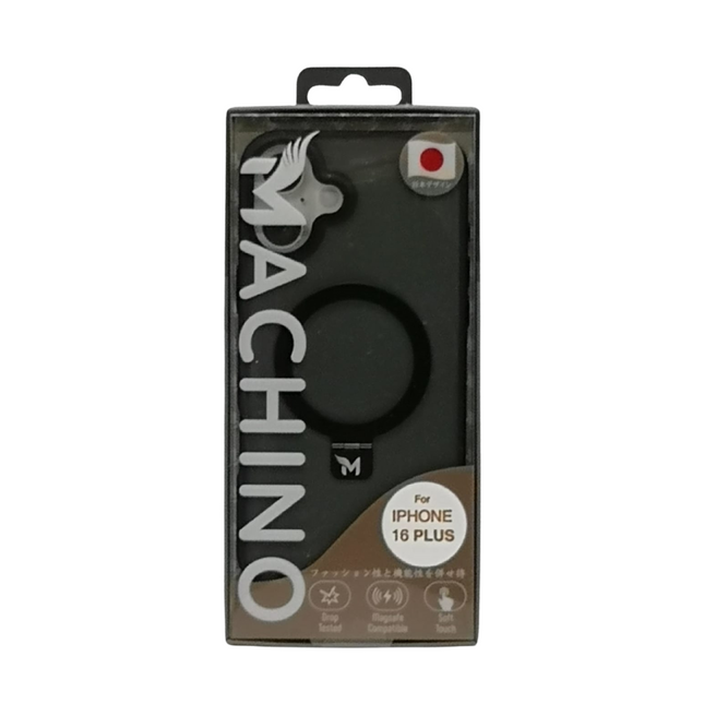 Machino IP07 Iphone 16 PLUS 電話殼 黑色