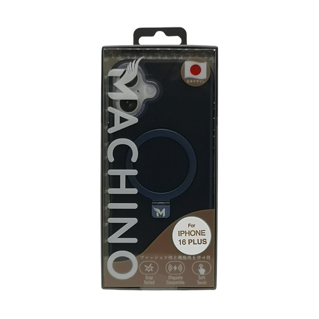 Machino IP07 Iphone 16 PLUS 電話殼 藍色