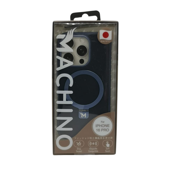 Machino IP07 Iphone 16 PRO 電話殼 藍色