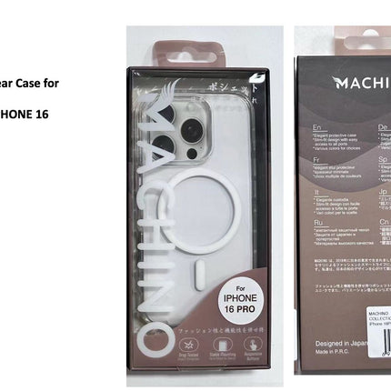 Machino MC-IP02 IPHONE 16 PRO 透明手機殼