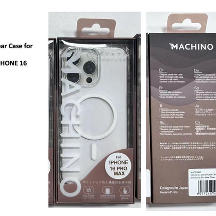 Machino MC-IP02 IPHONE 16 Pro Max 透明手機殼