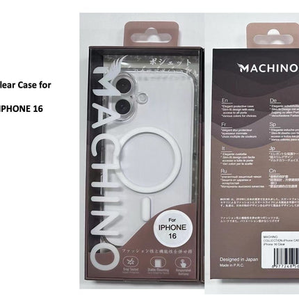 Machino MC-IP02 IPHONE 16 透明手機殼