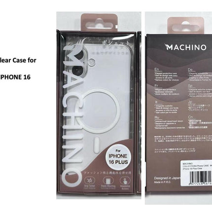 Machino MC-IP02 IPHONE 16 Plus 透明手機殼