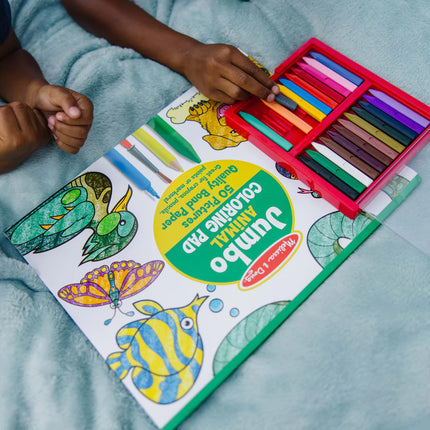 Melissa & Doug Jumbo Coloring Pad-Animal 4200