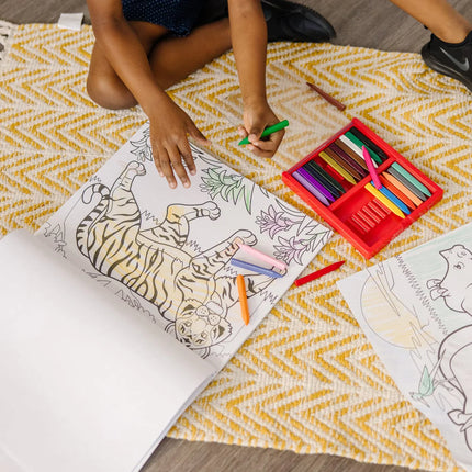 Melissa & Doug Jumbo Coloring Pad-Animal 4200