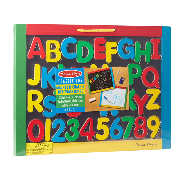 Melissa and Doug Magnetic Chalkboard / Dry-Erase Board