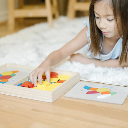 Melissa and Doug Pattern Blocks and Boards