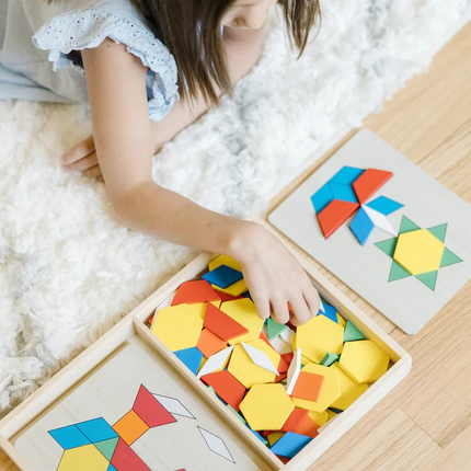 Melissa and Doug Pattern Blocks and Boards