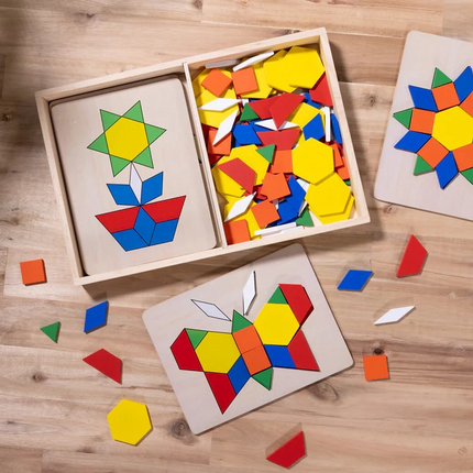 Melissa and Doug Pattern Blocks and Boards