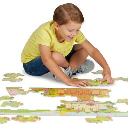 Melissa and Doug Natural Play Floor Puzzle: Princess Fairyland MD31372