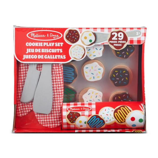 Melissa and Doug Slice & Bake Cookie Set - Wooden Play Food MD4074