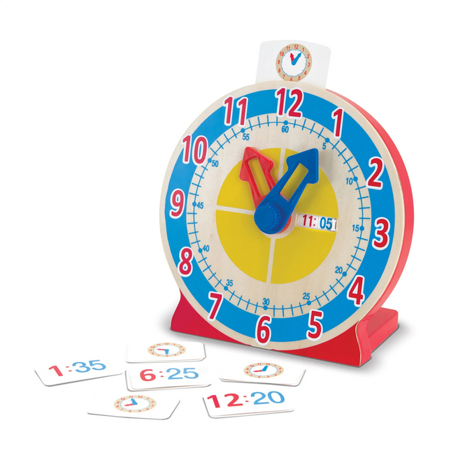 Melissa and Doug Turn & Tell Clock