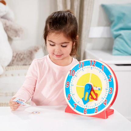 Melissa and Doug Turn & Tell Clock