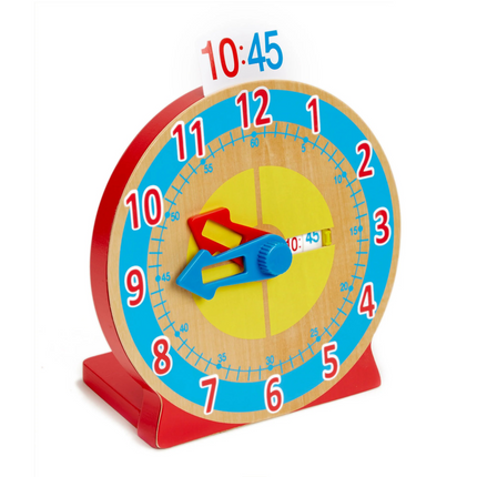 Melissa and Doug Turn & Tell Clock