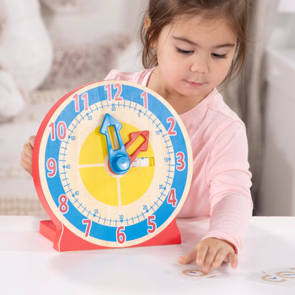 Melissa and Doug Turn & Tell Clock