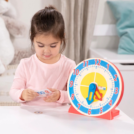 Melissa and Doug Turn & Tell Clock