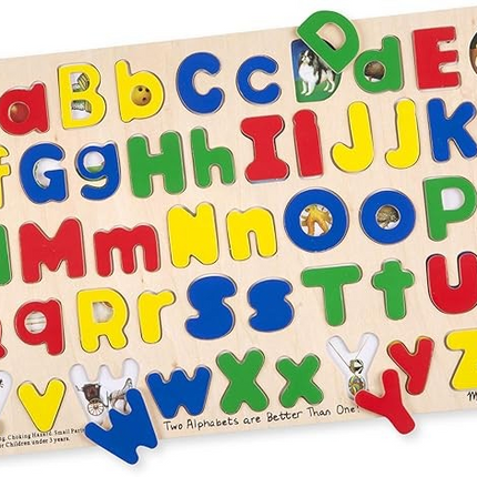 Melissa and Doug Classic Favorited-Upper and Lowercase Alphabet MD47