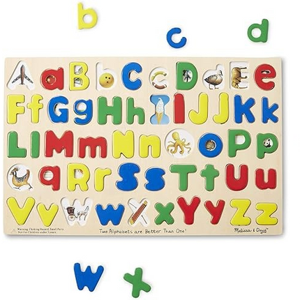 Melissa and Doug Classic Favorited-Upper and Lowercase Alphabet MD47