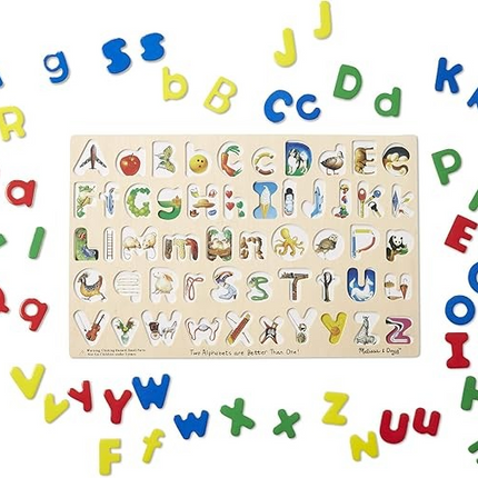 Melissa and Doug Classic Favorited-Upper and Lowercase Alphabet MD47
