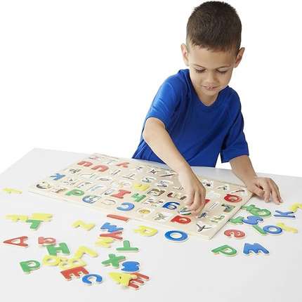 Melissa and Doug Classic Favorited-Upper and Lowercase Alphabet MD47