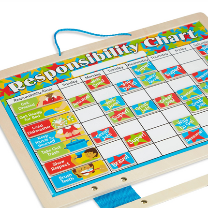 Melissa and Doug Magnetic Responsibility Chart