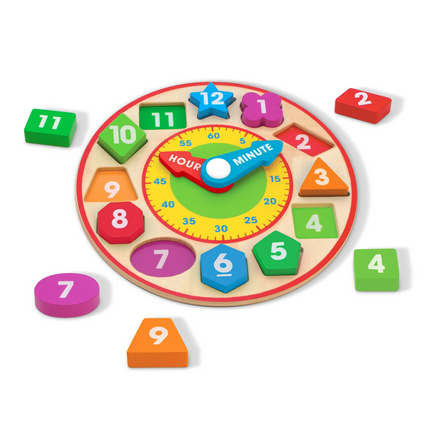 Melissa and Doug Shape Sorting Clock