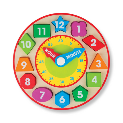 Melissa and Doug Shape Sorting Clock