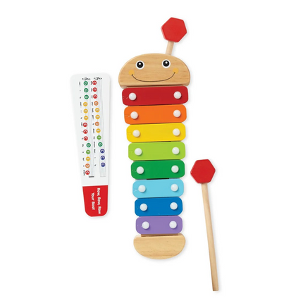 Melissa and Doug Wooden Ceterpillar Xylophone