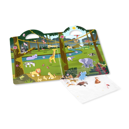 Melissa and Doug Puffy Sticker Play Set -Safari