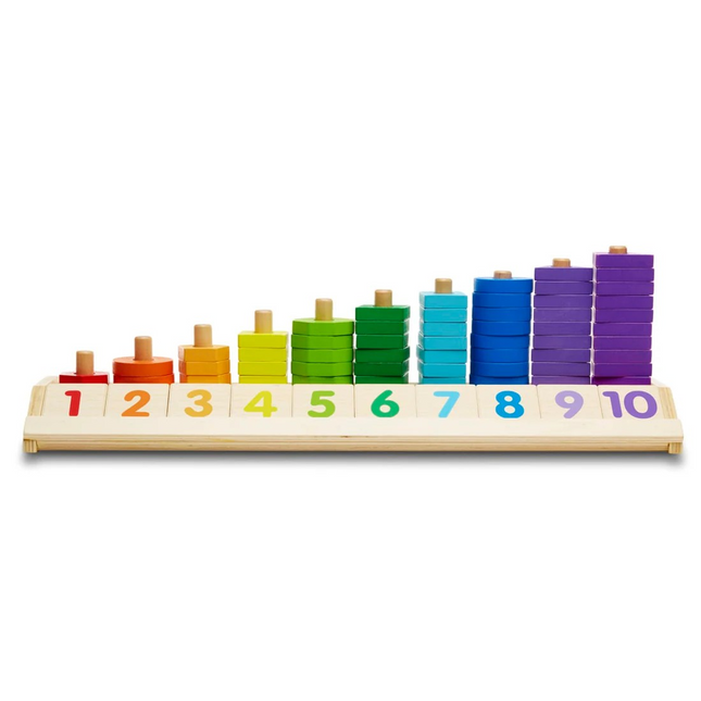 Melissa and Doug Counting Shape Stacker