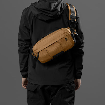 tomtoc Wander-T26 X-Pac 循跡探索斜背包 Steam Deck /5.5L (Black, Brown,Blue)