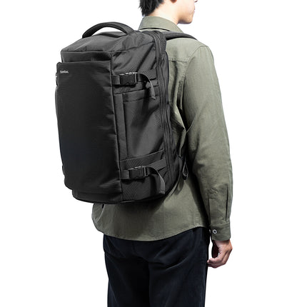 tomtoc Navigator-T66 旅行背包 17吋/40L 曜石黑 T66M1D1