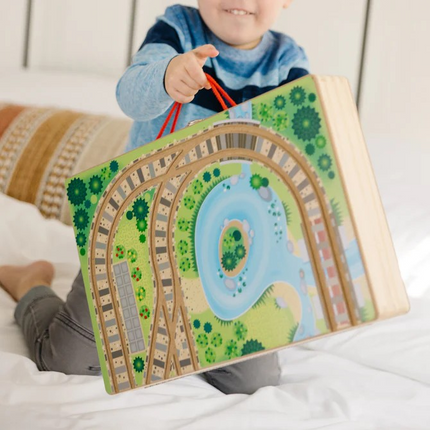 Melissa and Doug Take-Along Railroad (MD30140)