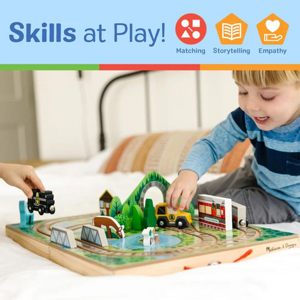 Melissa and Doug Take-Along Railroad (MD30140)