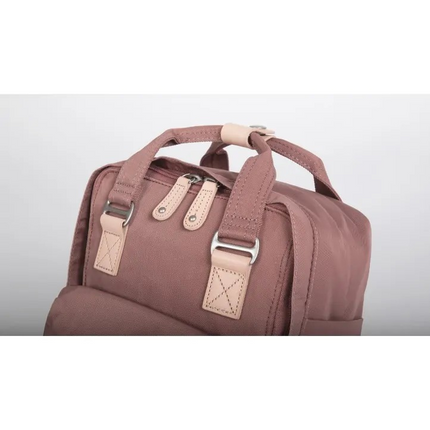 Doughnut Macaroon Mini Backpack Wine x Grey 7L