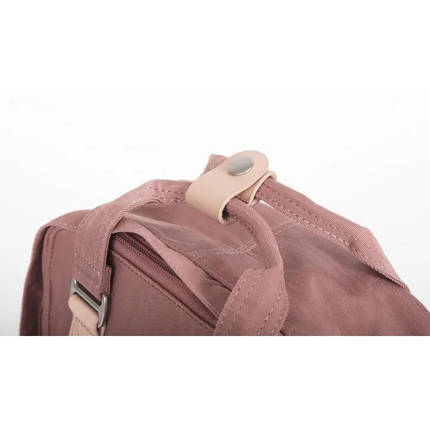 Doughnut Macaroon Mini Backpack Wine x Grey 7L