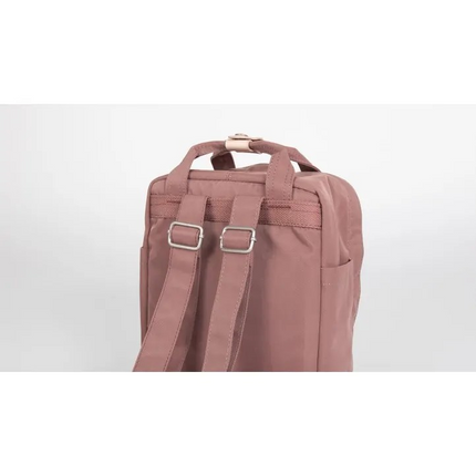Doughnut Macaroon Mini Backpack Wine x Grey 7L
