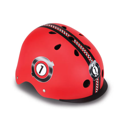 GLOBBER HELMETS ELITE LIGHTS (Racing Red) - BUYFRIENDLY