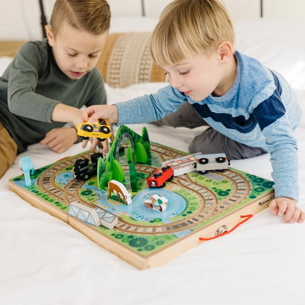 Melissa and Doug Take-Along Railroad (MD30140)