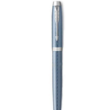 PARKER - 派克 IM Premium 鋼筆 2143651 CT 藍灰色漆 銀夾 - BUYFRIENDLY