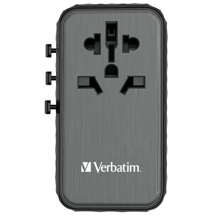 Verbatim GaN III 100W 通用旅行轉插 (UTA-06)