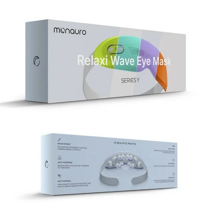 Monauro Relaxi Wave 眼部按摩儀 ME01 Pale Green